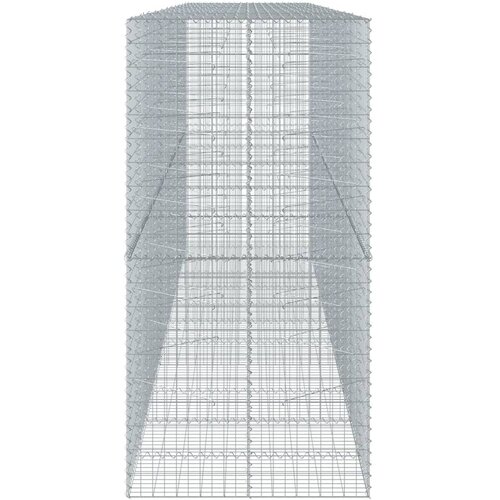  Gabionska ko&amp;scaron;ara s poklopcem 550x100x200 cm pocinčano željezo Slike