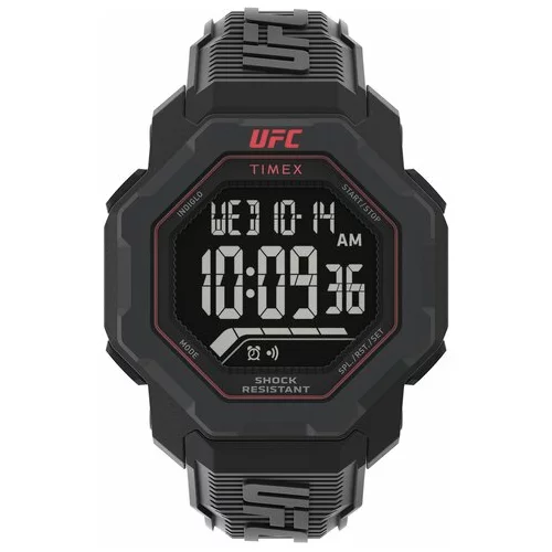 Timex Ročna ura Ufc Strenght Knockout TW2V88100 Črna