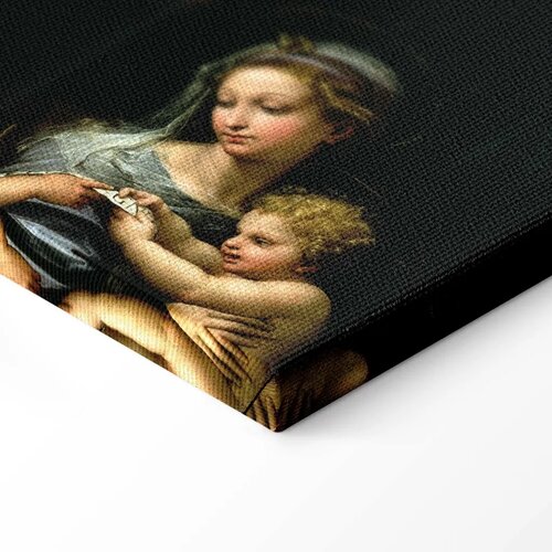  Slika - Rafael Santi &amp;ndash; The Virgin of the Rose 40x40 Na talijanskom platnu Slike