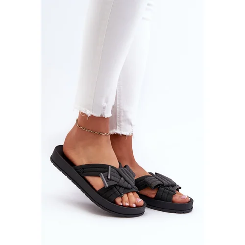 Kesi Women's slippers with flat soles ZAXY Black