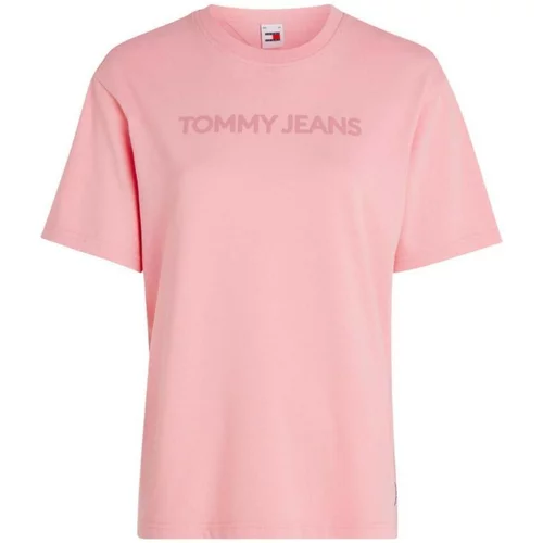 Tommy Hilfiger Majice s kratkimi rokavi - Rožnata