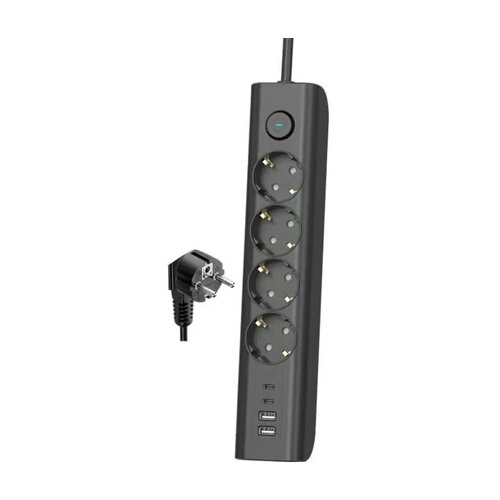 Elco Kabl 13404 5 mesta/2m/2xUSB/2xUSB-C/prekidač/prenaponska za&scaron;tita Cene
