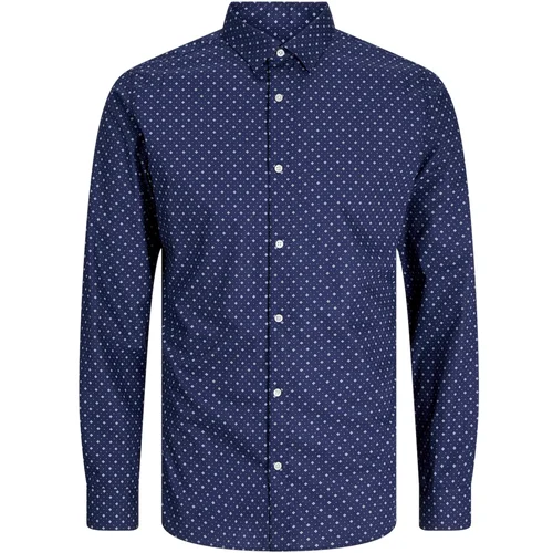 Jack & Jones Srajca 'JJJOE' mornarska / off-bela