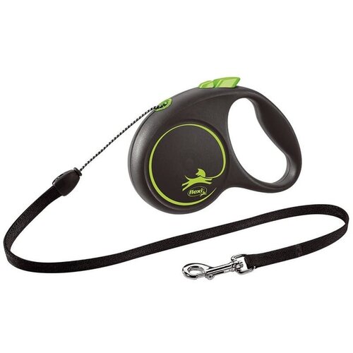 Flexi Povodac za pse Flexi BLACK DESIGN 5 m Veličina S Zelena Slike