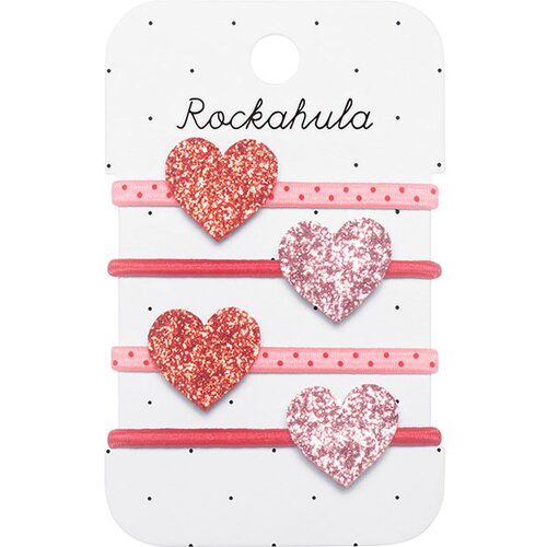 Rockahula Elastike za lase - Love Heart Glitter (5419) 5419 Cene