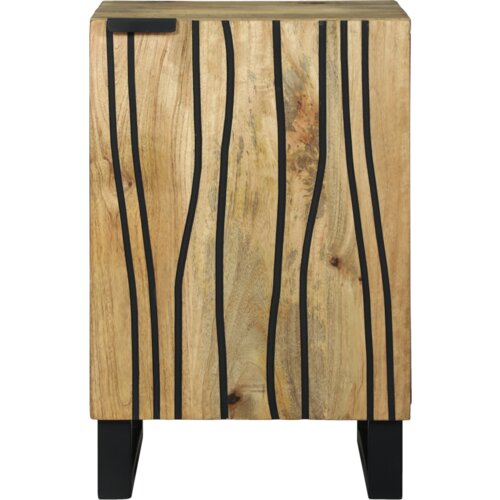  Kupaonički ormar 38x33.5x58 cm Čvrsto drvo Mango i obrađeno drvo Slike