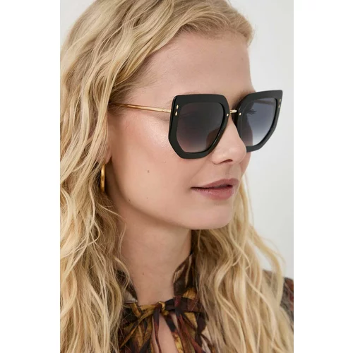 Isabel Marant Sunčane naočale za žene, boja: crna