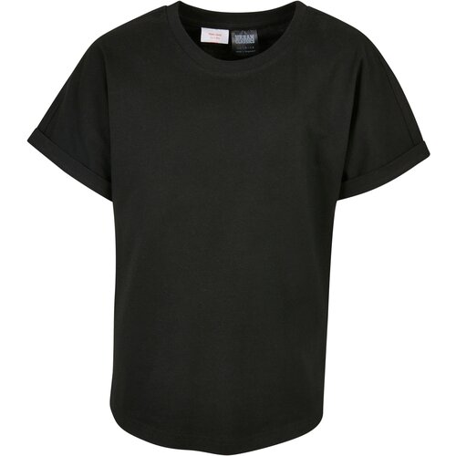 Urban Classics Kids Boys Long Shaped Turnup Tee 2-Pack grey+black Slike