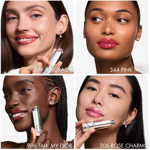 Dior Addict Glass Lipstick vlažilna &amp;scaron;minka za ble&amp;scaron;čeč sijaj odtenek 599 Aable 2.7 g Slike