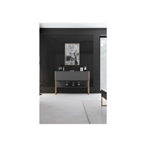 Hanah home komoda luxe gold anthracite Slike