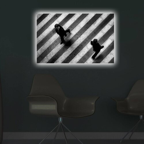 Wallity Slika sa LED osvetljenjem 4570DACT-26, 45x70 cm Cene