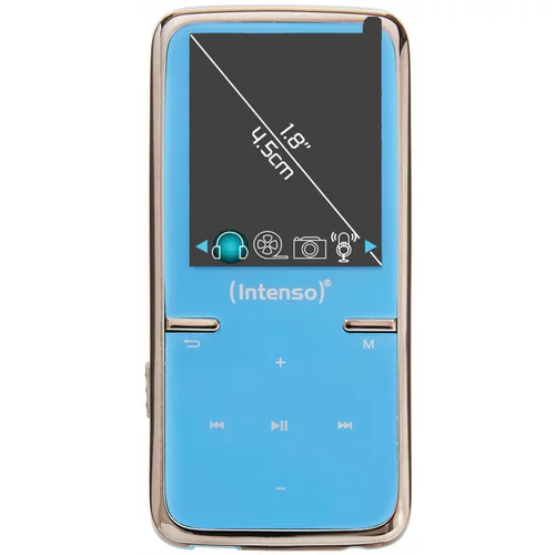 Intenso MP3 predvajalnik Video Scooter, 8 GB, moder