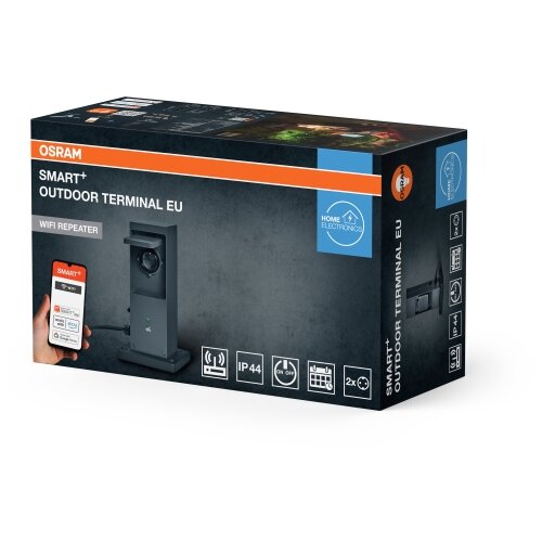Osram Pametni spoljni stup sa 2 SCHUKO utičnice i Wi-Fi pojačivačem IP44 Slike