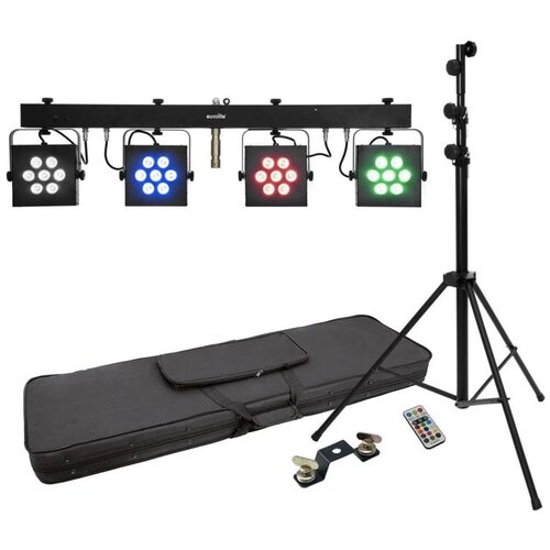 Eurolite Set LED KLS-3002 , Led reflektorji + Stojalo - 315cm - - Audio-Kondric Cene