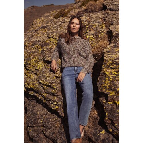 Marisse Women's Sweater Z-Sw-4540 Grey Cene