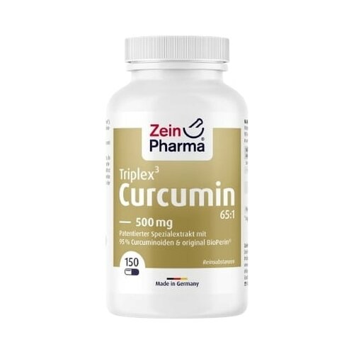 ZeinPharma kurkumin-Triplex&amp;sup3; kapsule 500 mg - 150 kaps. Slike
