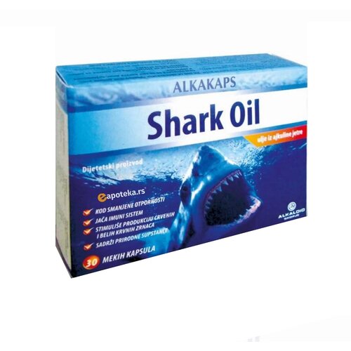 shark oil kapsule 30 komada Slike