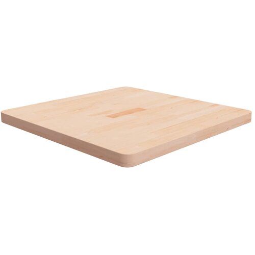 vidaXL Kvadratna mizna plošča 70x70x4 cm neobdelana trdna hrastovina Cene