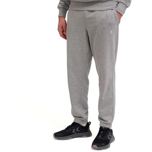 Hummel Mu&amp;scaron;ki donji deo trenerke Hmlpulse Co Regular Sweat Pants, Sivi Slike