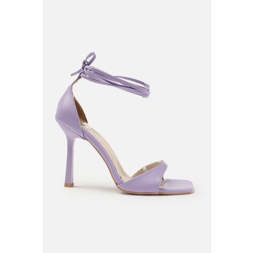 Trendyol Lilac Flat Toe Women's Classic Heeled Shoes Cene