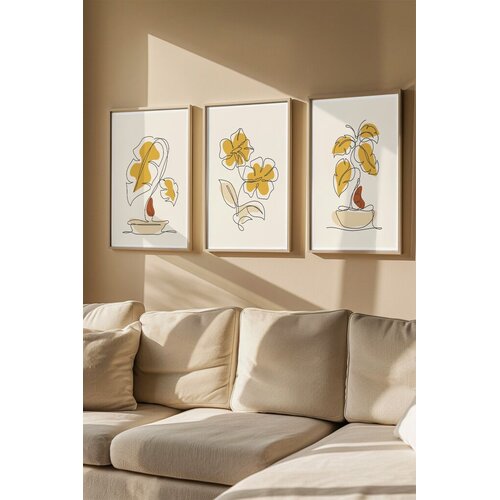 Wallity slika 3Dartsoho107, 3 dijela, 33 x 48 cm Cijene