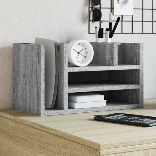 vidaXL Organizator za stol boja hrasta 44,5x24x25 cm konstruirano drvo Cijene