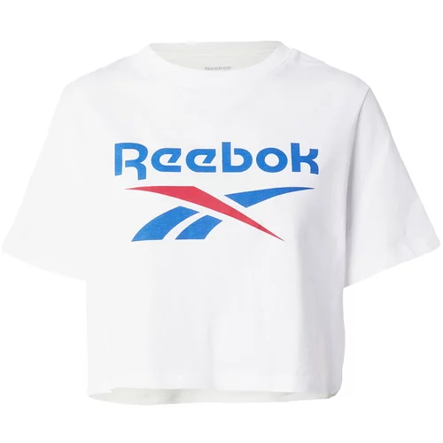 Reebok Tehnička sportska majica kraljevsko plava / crvena / bijela