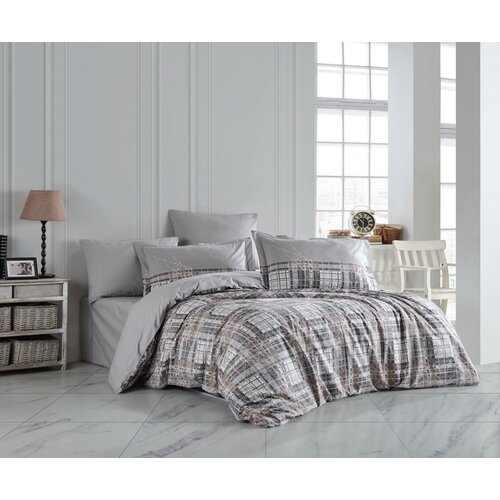 Lessentiel Maison komplet posteljina Lucia, 200x220 cm, 240x260 cm, Siva Cene