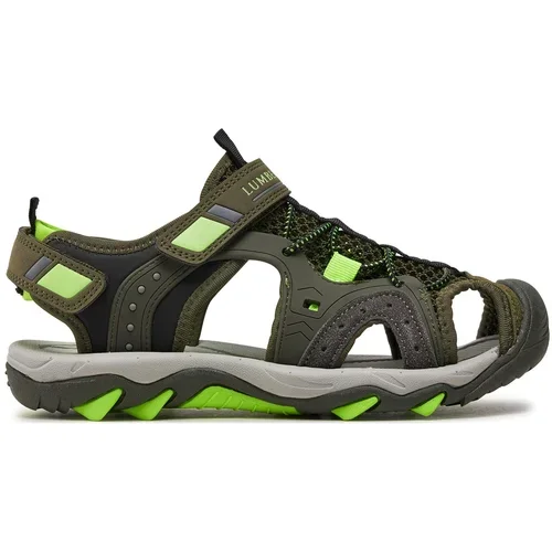 Lumberjack Sandali SBE0106-002-R21 D Army Green/Acid Green M1282