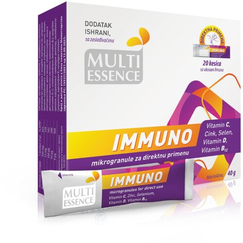 Alkaloid multi essence immuno, 20 kesica za direktnu primenu Cene