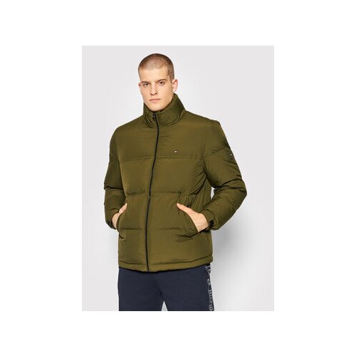 Tommy Hilfiger Puhovka Stand MW0MW19659 Zelena Regular Fit Slike