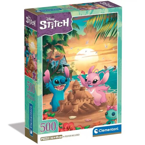 Clementoni Igračka puzle 500 kom. Disney Stitch Cene