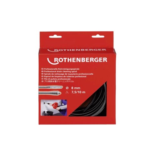 Rothenberger sajla za odštopavanje odvoda, 8 mm x 7,5 m dimenzije (promjer x D) 8 mm x 7.5 m 72412 Cijene