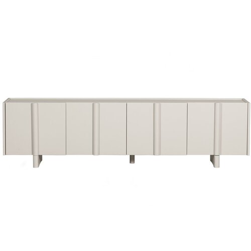 WOOOD Krem modularna TV komoda od masivnog bora 200x53 cm Basu – Cijene