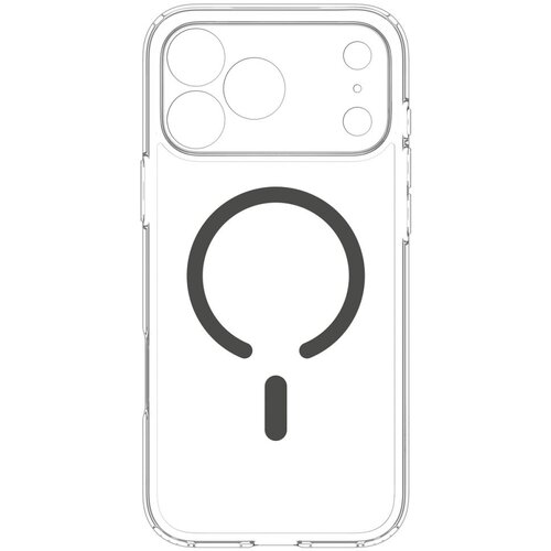 Spigen HYBRID MAG IPHONE 18 PRO MAX/17 PRO MAX CLEAR/GRAPHITE, (5000484392) Slike