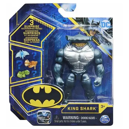 Spin Master DC Comics: King Shark 10 cm velika figurica presenečenja z dodatki - Cene