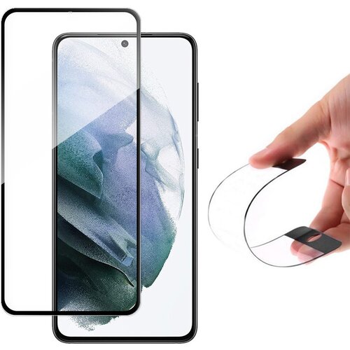 Full Cover Flexi Nano hibridni za&amp;scaron;titnik zaslona s okvirom za Samsung Galaxy S21 5G Slike