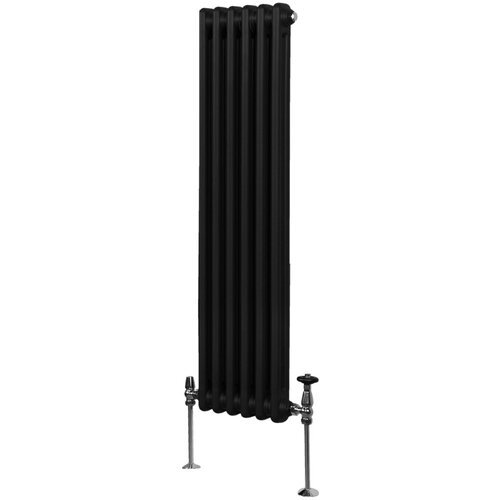 Monster tradicionalni radiator z 2 stolpcema - 1500 x 292 mm - črn, (21569970) Cene
