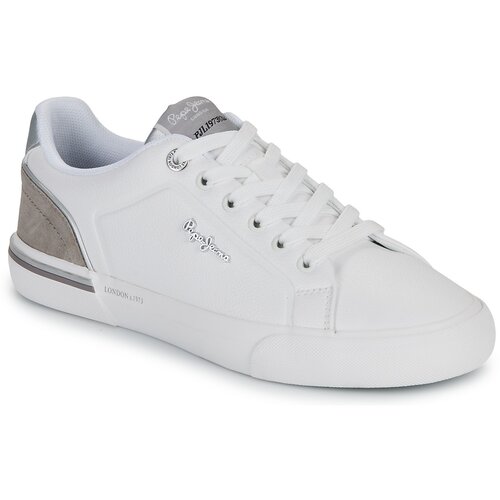 PepeJeans Nizke superge KENTON CAMPUS W Bela Cene