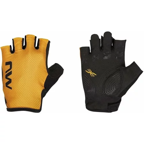 Northwave Active Women Short Finger Glove Ochre XS Kolesarske rokavice