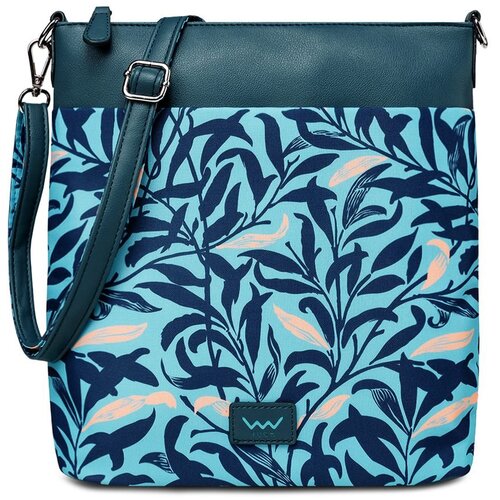 Vuch Smokie Leaves Turquoise Handbag Slike