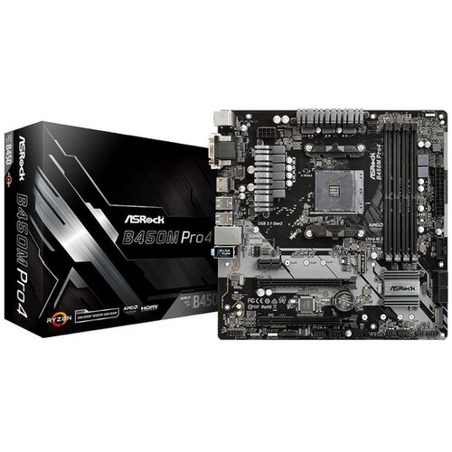 AsRock B450M PRO4 matična ploča Slike