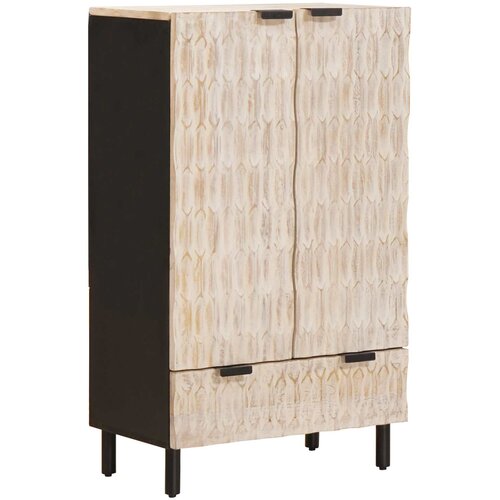  Highboard s ladicama Fin&scaron; bijelog pranja 60 x 33 x 100 cm Cijene
