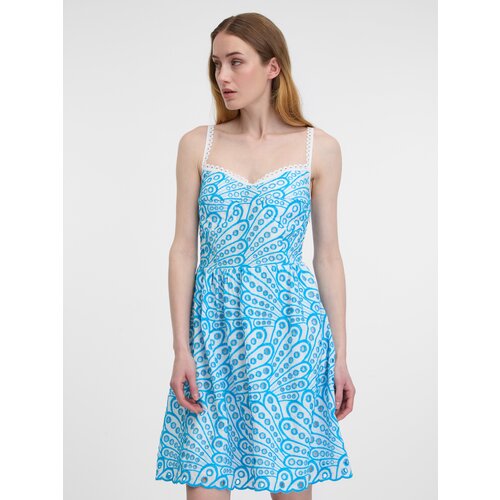 Orsay Blue Women's Dress - Women's Cene