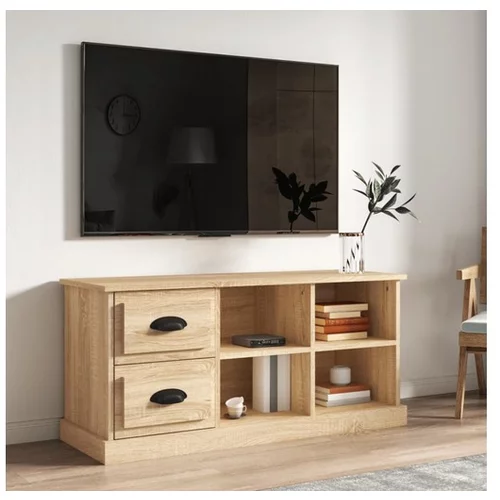 TV omarica sonoma hrast 102x35,5x47,5 cm inženirski les