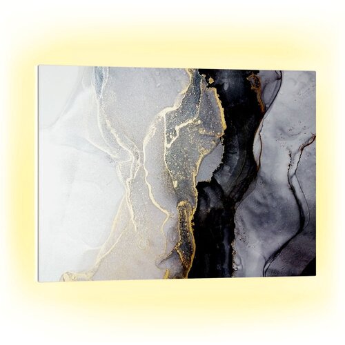 Klarstein mojave 750 pametni grijač 2 u 1 infracrveni konvektor 85x60cm 750W RGB rasvjeta, mramor Cijene