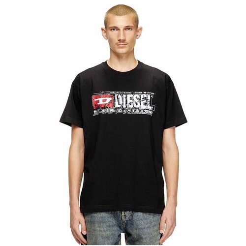 Diesel muška logo majica Cene