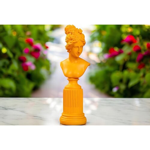 Aberto Design dekorativna figura CY0431, 9x17x9 cm, narandžasta Cene