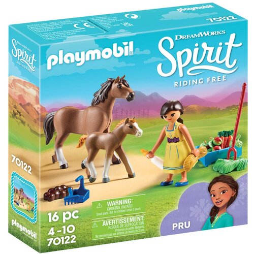Playmobil pru s konjem in žrebetom 70122 - spirit Slike