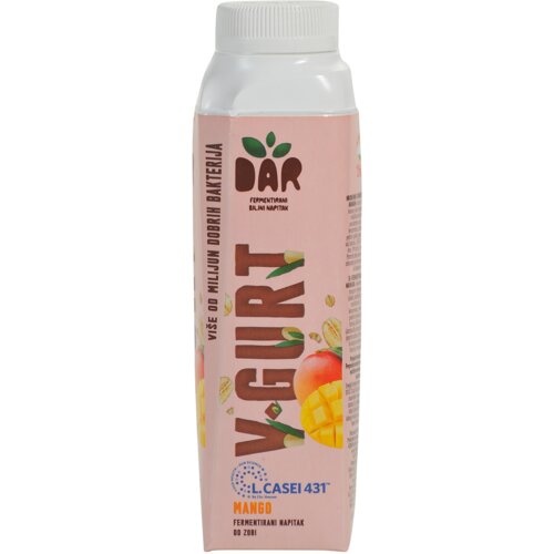 DAR Veganski voćni jogurt V-gurt mango 330g Cene
